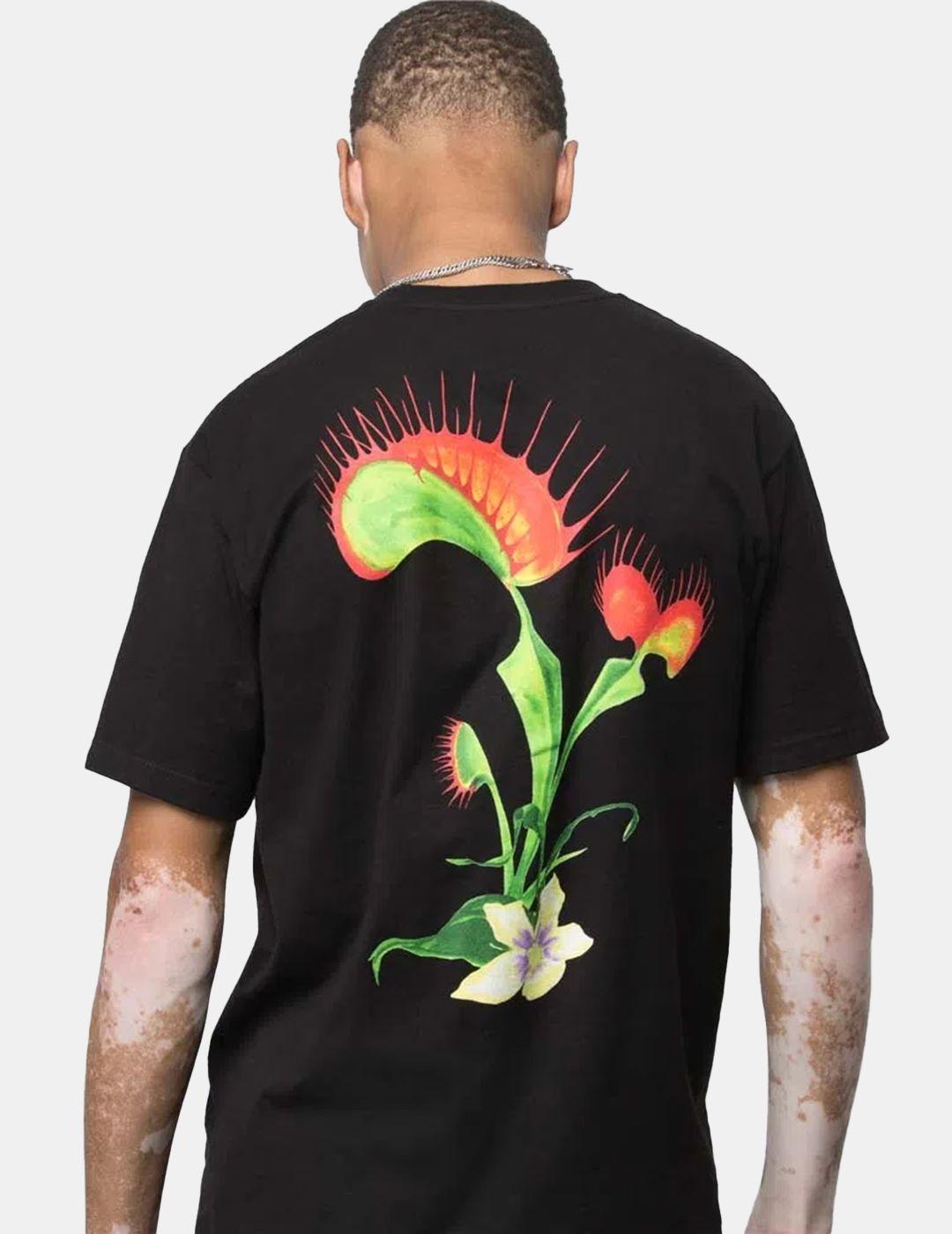 Camiseta Vans Fatal Floral Negro Para Hombre