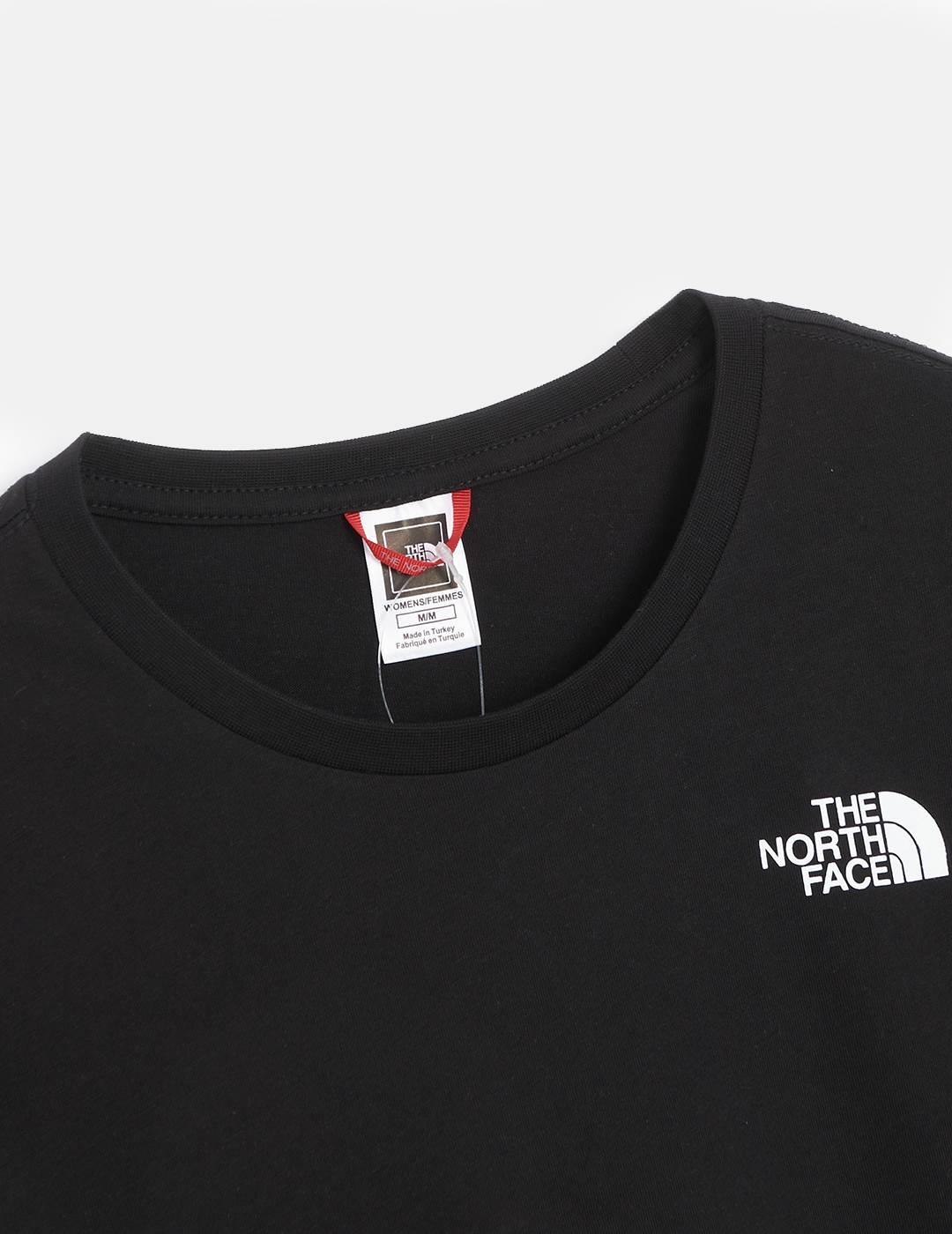 Camiseta North Face Red Box Negro