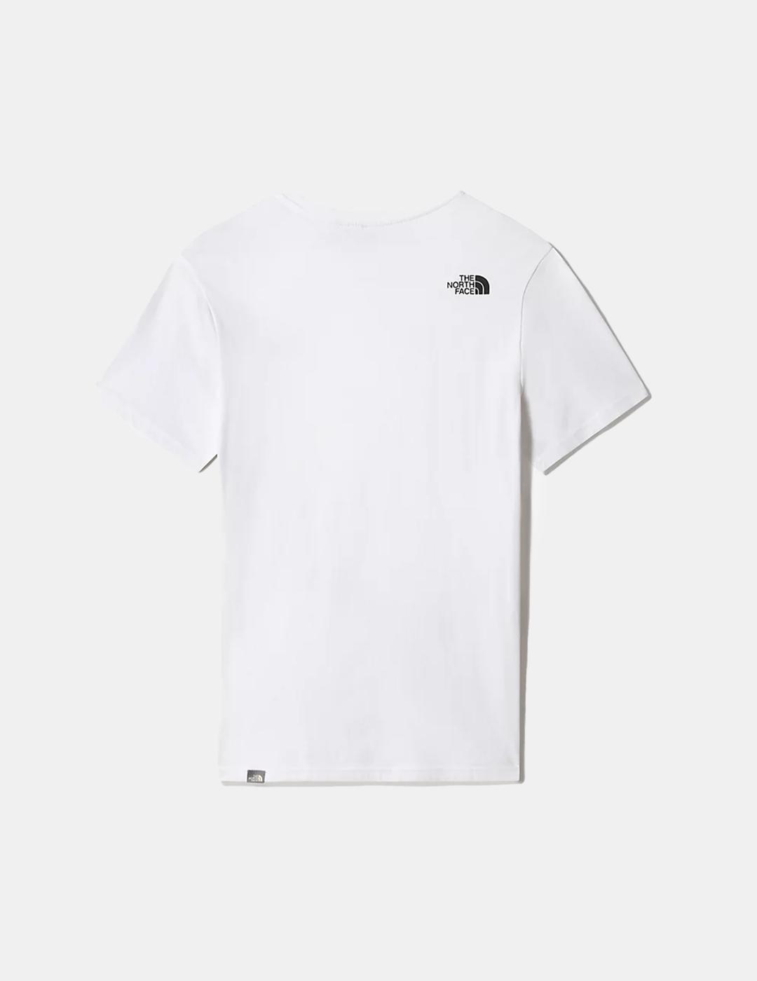 Camiseta North Face Simple Dome Blanco Para Hombre