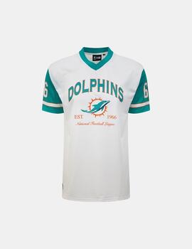 Camiseta New Era Nfl Miami Dolphins Team Oversized