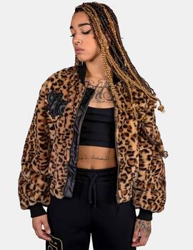 Chaqueta Grimey Westbound Leopardo Para Mujer