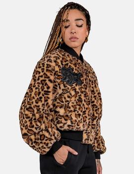Chaqueta Grimey Westbound Leopardo Para Mujer