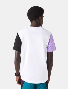 Camiseta Lacoste Colorblock Regular Fit Algodón Para Hombre