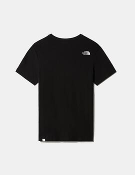 Camiseta The North Face Simple Dome Negro Para Hombre
